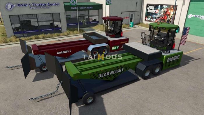 FS25 - Tractor Pulling Sled V1.0 () FS25 - Tractor Pulling Sled V1.0 ()