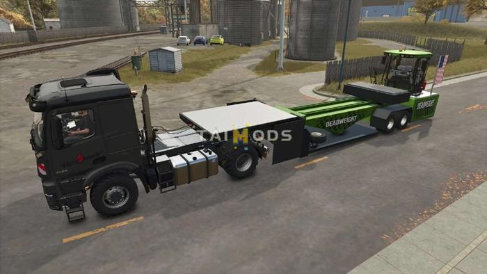 FS25 - Tractor Pulling Sled V1.0 () FS25 - Tractor Pulling Sled V1.0 ()