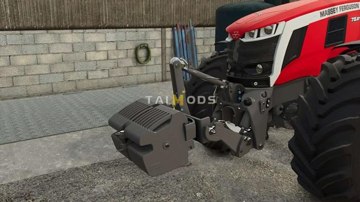 FS25 - Massey Ferguson Weight V1.0 () FS25 - Massey Ferguson Weight V1.0 ()