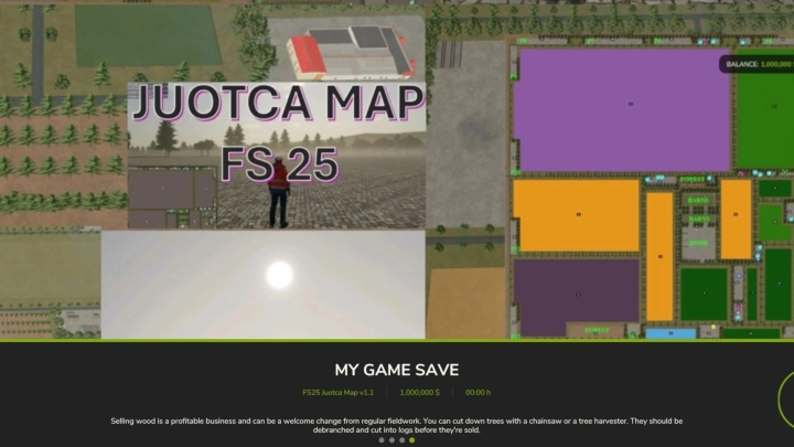 FS25 - Juotca Map 4X V1.1 () FS25 - Juotca Map 4X V1.1 ()