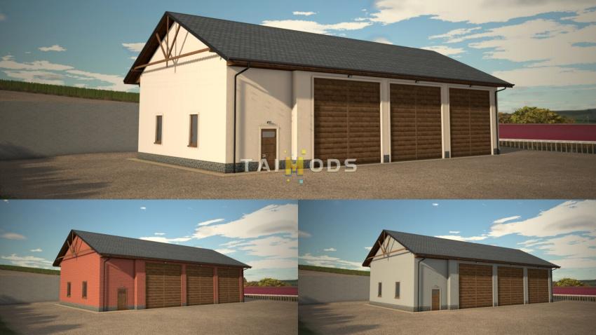 FS25 - Modern Farm Garage V1.0 () FS25 - Modern Farm Garage V1.0 ()