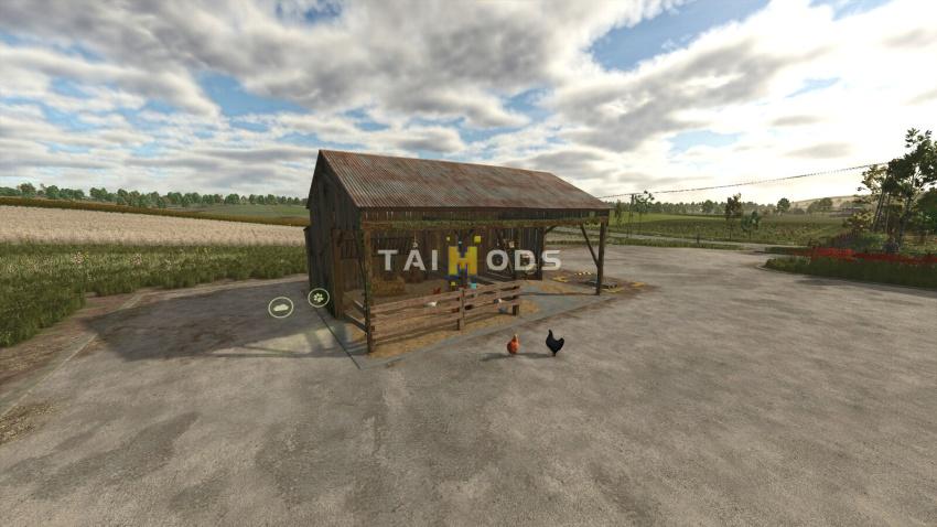 FS25 - Chicken Shelter V1.0.0.1 () FS25 - Chicken Shelter V1.0.0.1 ()