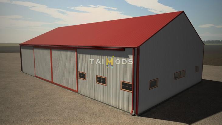 FS25 - Shed With Double Slides V1.0 () FS25 - Shed With Double Slides V1.0 ()
