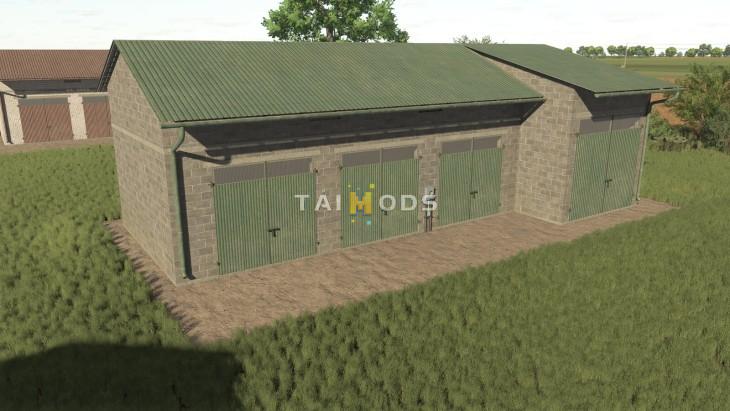 FS25 - Silo With Garage V1.0 () FS25 - Silo With Garage V1.0 ()