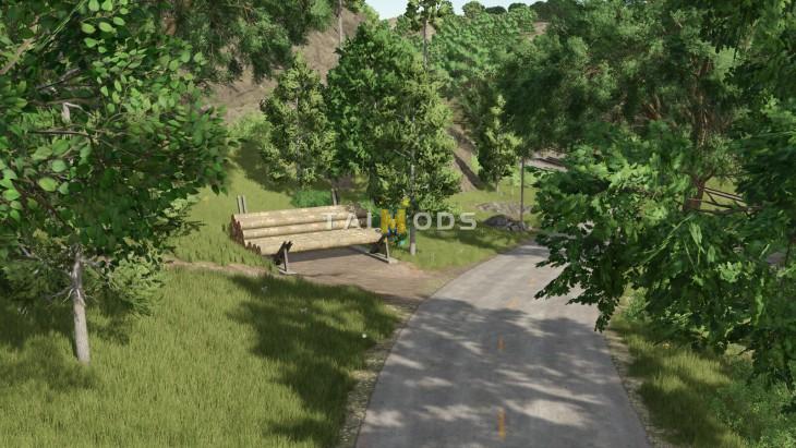 FS25 - Wood Storage V1.0 () FS25 - Wood Storage V1.0 ()