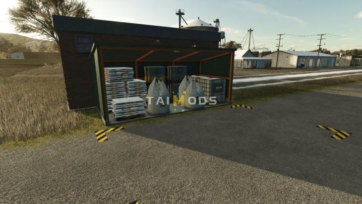 FS25 - Field Storage V1.3 () FS25 - Field Storage V1.3 ()