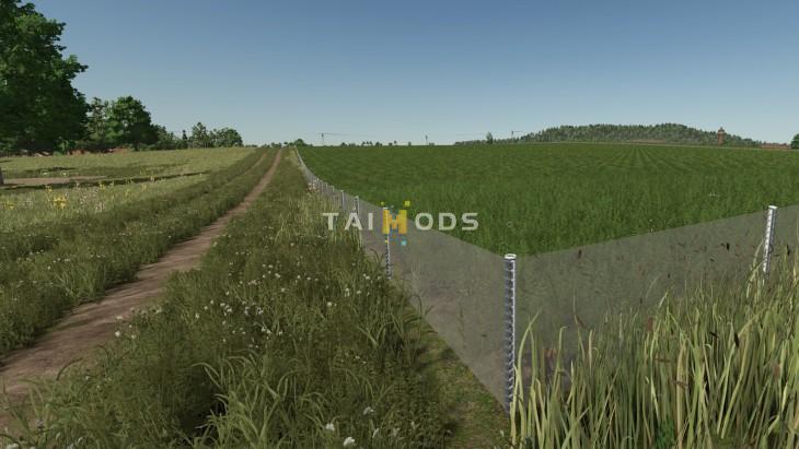 FS25 - Crop Protection Fences V1.0 () FS25 - Crop Protection Fences V1.0 ()