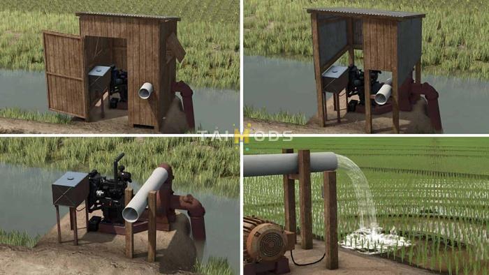 FS25 - Rice Fields SA V1.0 () FS25 - Rice Fields SA V1.0 ()