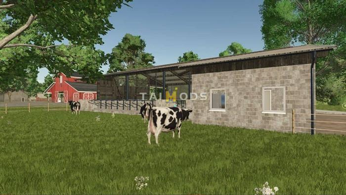 FS25 - Cow Stable 500 V1.0 () FS25 - Cow Stable 500 V1.0 ()