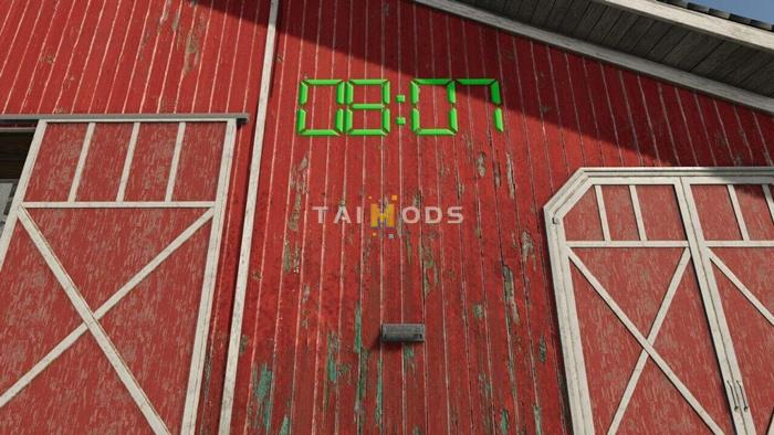FS25 - Digital Clock V1.0 () FS25 - Digital Clock V1.0 ()