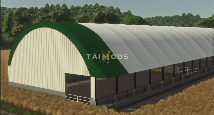 FS25 - Hoop Cattle Barn V1.0 () FS25 - Hoop Cattle Barn V1.0 ()
