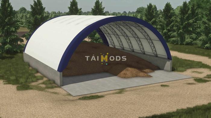 FS25 - Bale Hoop Barns V1.0 () FS25 - Bale Hoop Barns V1.0 ()
