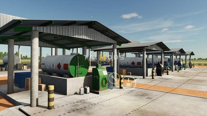 FS25 - Farm Fuel Station V1.0 () FS25 - Farm Fuel Station V1.0 ()