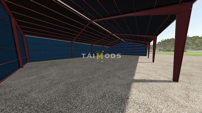 FS25 - Large Metal Frame Shed V1.0 () FS25 - Large Metal Frame Shed V1.0 ()