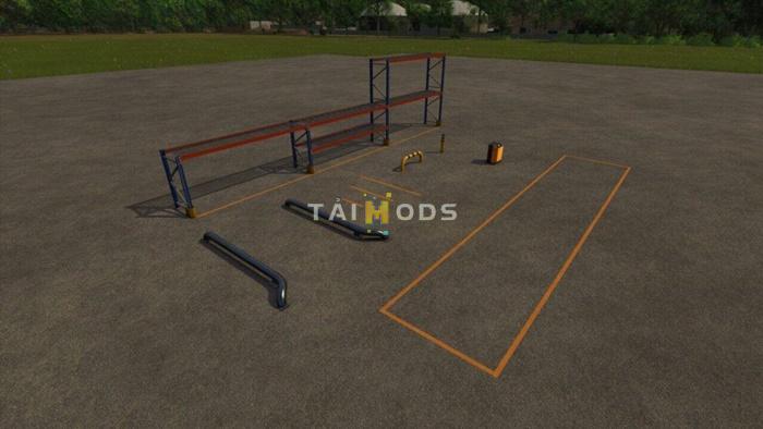 FS25 - Placeable Warehouse Objects V1.0 () FS25 - Placeable Warehouse Objects V1.0 ()