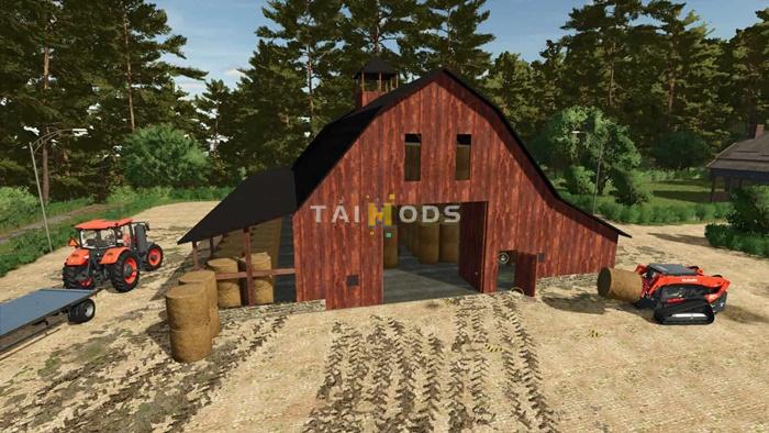FS25 - Old Storage Barn V1.0 () FS25 - Old Storage Barn V1.0 ()