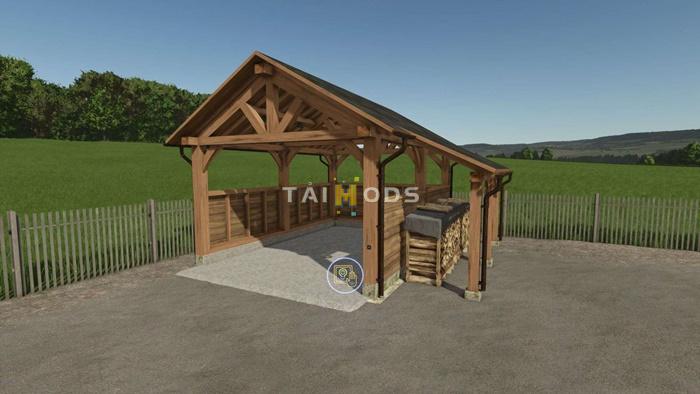 FS25 - Wood Chips Storage V1.0 () FS25 - Wood Chips Storage V1.0 ()