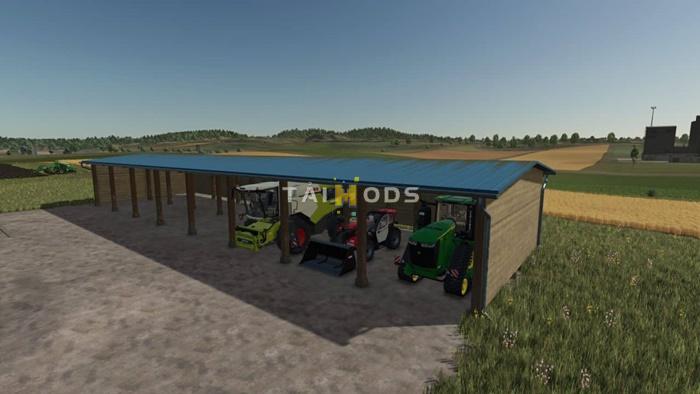 FS25 - New Wooden Sheds V1.0 () FS25 - New Wooden Sheds V1.0 ()