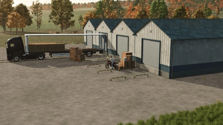 FS25 - Central Warehouse Pack V1.0 () FS25 - Central Warehouse Pack V1.0 ()
