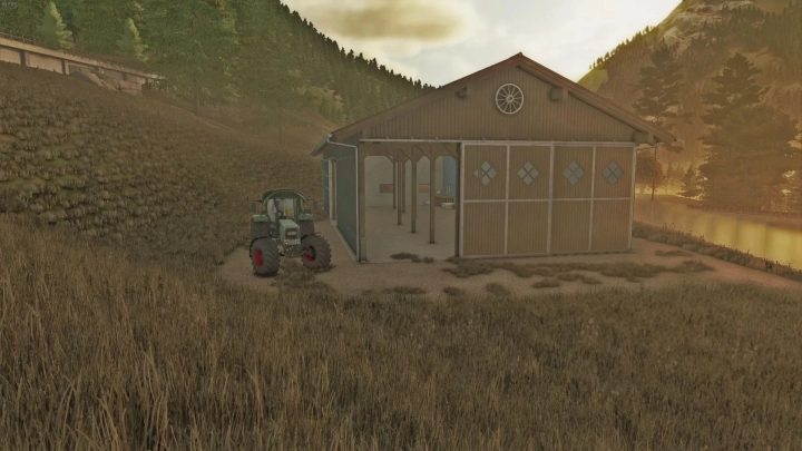 FS25 - Bavarian Barns V1.0 () FS25 - Bavarian Barns V1.0 ()