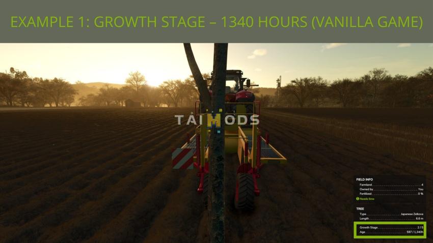 FS25 - Faster Growing Trees V1.0 ()