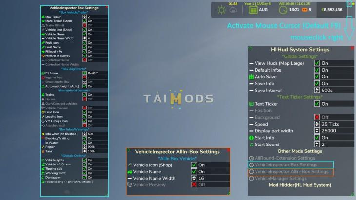 FS25 - VehicleInspector V1.0.0.5 () FS25 - VehicleInspector V1.0.0.5 ()