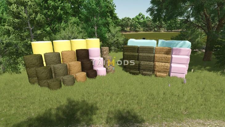 FS25 - Large Stack Of Bales V1.0 () FS25 - Large Stack Of Bales V1.0 ()