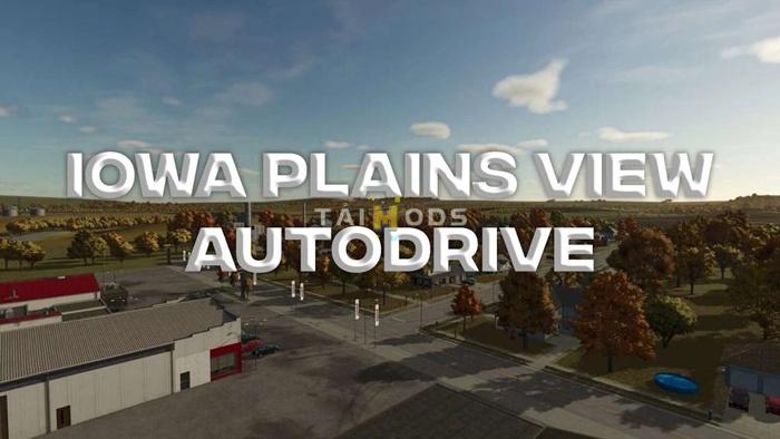 FS25 - Autodrive Iowa Plains View V1.0 () FS25 - Autodrive Iowa Plains View V1.0 ()
