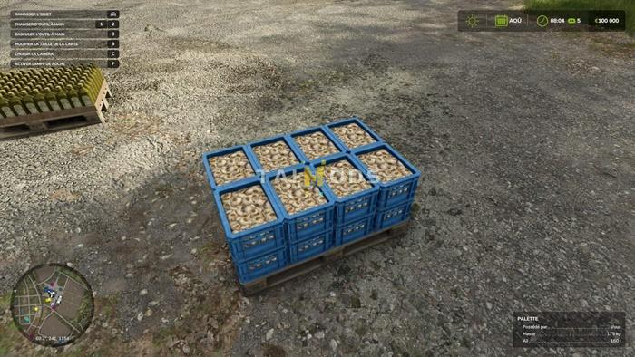 FS25 - Realistics Pallets V1.0 () FS25 - Realistics Pallets V1.0 ()