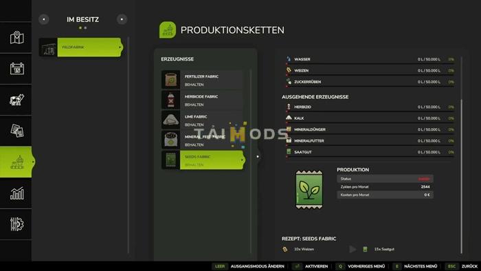 FS25 - FeldFabrik v1.0.1 () FS25 - FeldFabrik v1.0.1 ()