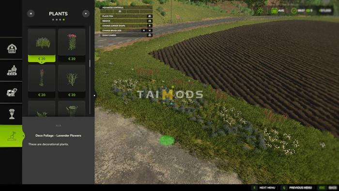 FS25 - All Decorative Foliage V1.0 () FS25 - All Decorative Foliage V1.0 ()