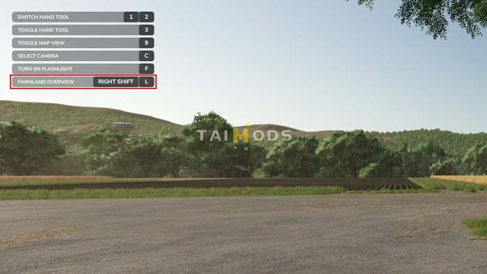 FS25 - Farmland Overview V1.0 ()