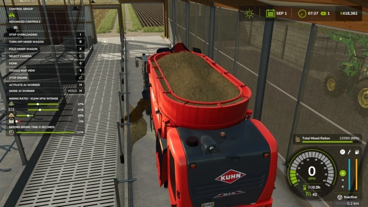FS25 - Enhanced Mixer Wagons V1.0 () FS25 - Enhanced Mixer Wagons V1.0 ()