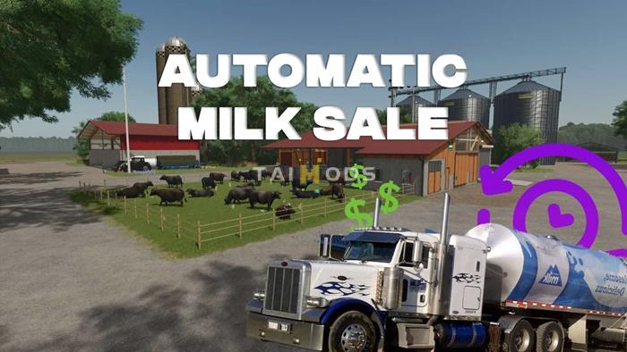 FS25 - Auto Millk Comes Out V2.0 () FS25 - Auto Millk Comes Out V2.0 ()
