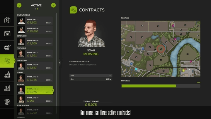 FS25 - Contract Boost V1.0.0.2 () FS25 - Contract Boost V1.0.0.2 ()