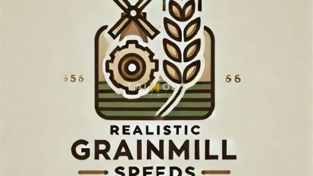 FS25 - Realistic GrainMill Processing Speeds V1.0 () FS25 - Realistic GrainMill Processing Speeds V1.0 ()