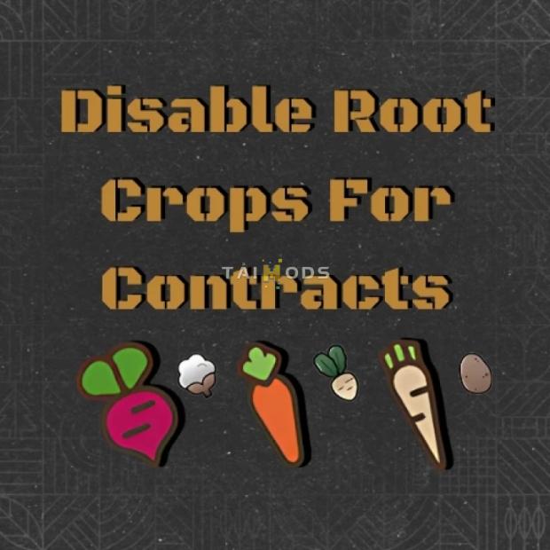 FS25 - Disable Root Crops For Missions V1.0 () FS25 - Disable Root Crops For Missions V1.0 ()