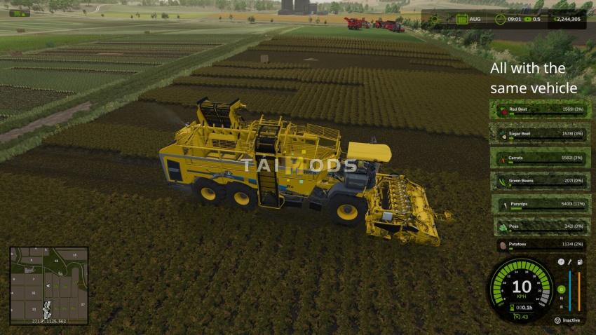 FS25 - Multi Fruit Harvester Pack V2.0 () FS25 - Multi Fruit Harvester Pack V2.0 ()