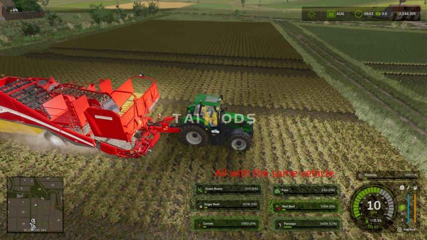 FS25 - Multi Fruit Harvester Pack V2.0 () FS25 - Multi Fruit Harvester Pack V2.0 ()