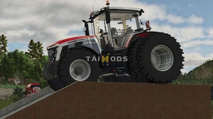 FS25 - Massey Ferguson Series 8S Rust Edition V1.0 () FS25 - Massey Ferguson Series 8S Rust Edition V1.0 ()