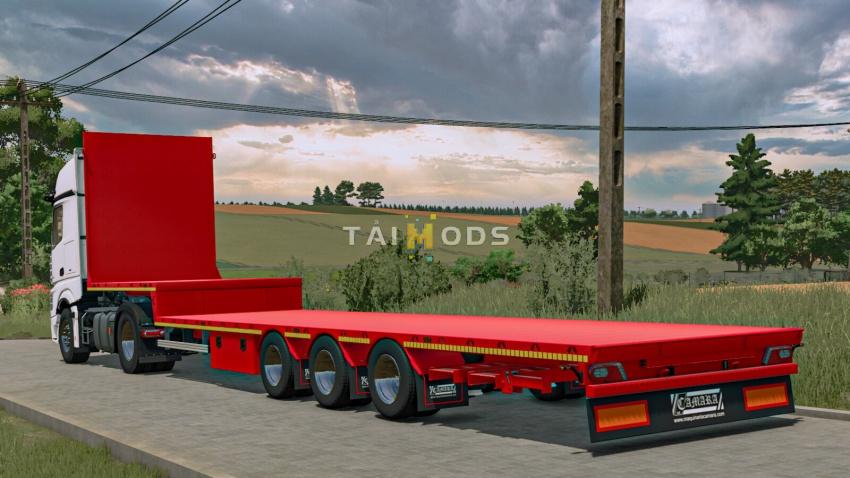 FS25 - Camara Straw Bale Semitrailer V1.5 () FS25 - Camara Straw Bale Semitrailer V1.5 ()