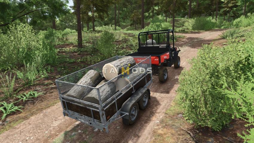 FS25 - Tow Trailer V1.0 () FS25 - Tow Trailer V1.0 ()
