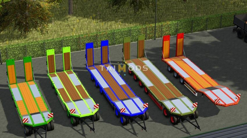 FS25 - Fliegl Lowloader Pack V1.0 () FS25 - Fliegl Lowloader Pack V1.0 ()