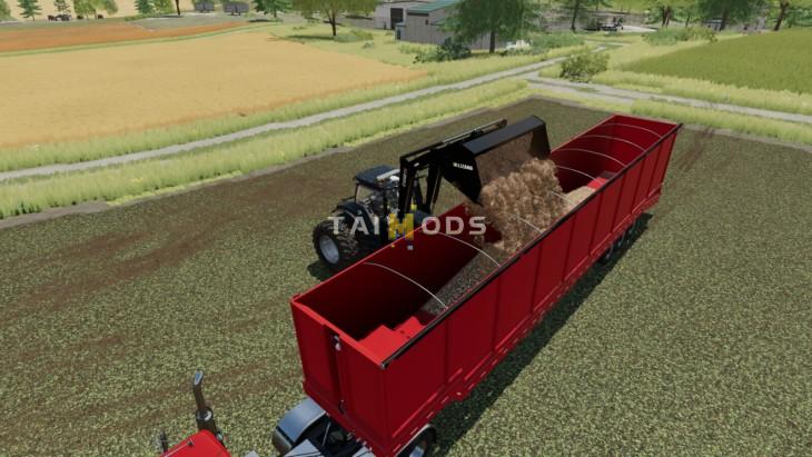 FS25 - Dropdeck Trailer - Autoload Bales V1.0.1.2 () FS25 - Dropdeck Trailer - Autoload Bales V1.0.1.2 ()