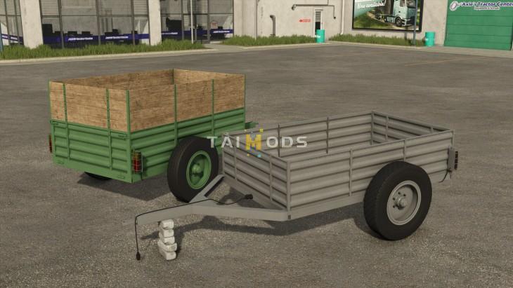 FS25 - Two Wheel Trailer V1.1 () FS25 - Two Wheel Trailer V1.1 ()