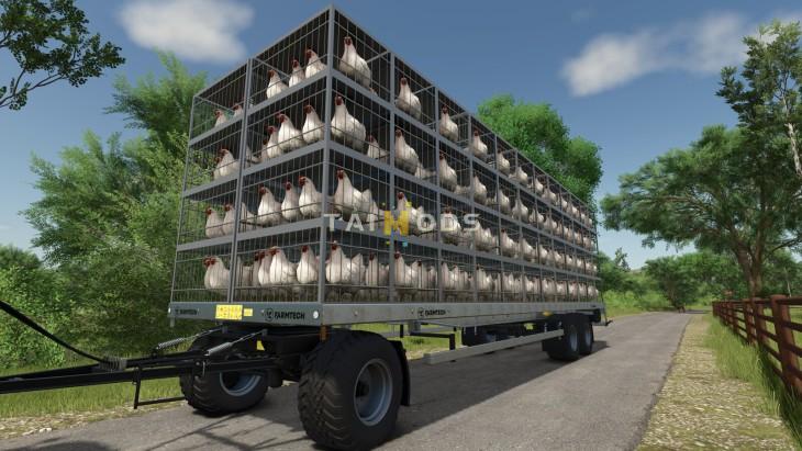 FS25 - Chicken Transport Trailer Pack V1.0.0.1 () FS25 - Chicken Transport Trailer Pack V1.0.0.1 ()