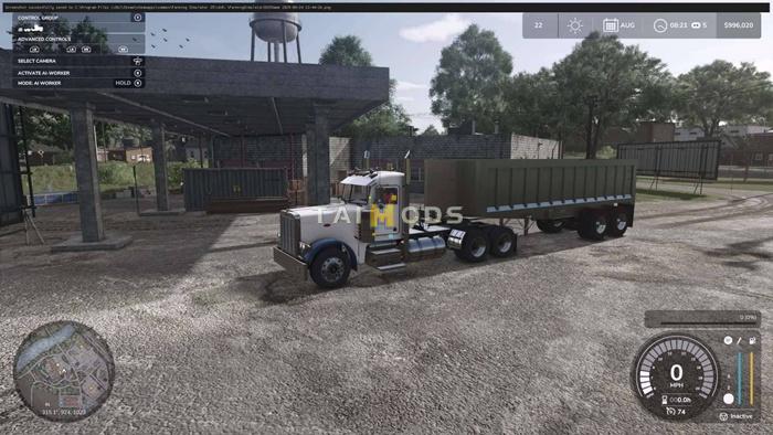 FS25 - Trailking TriBrook End Dump V1.0 () FS25 - Trailking TriBrook End Dump V1.0 ()