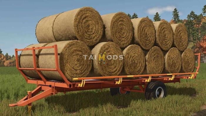 FS25 - Samopal Bale Trailer V1.0 () FS25 - Samopal Bale Trailer V1.0 ()
