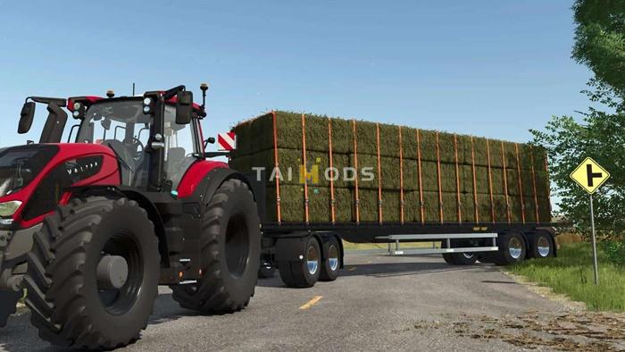FS25 - Lizard Flatbed Trailer V1.0 () FS25 - Lizard Flatbed Trailer V1.0 ()