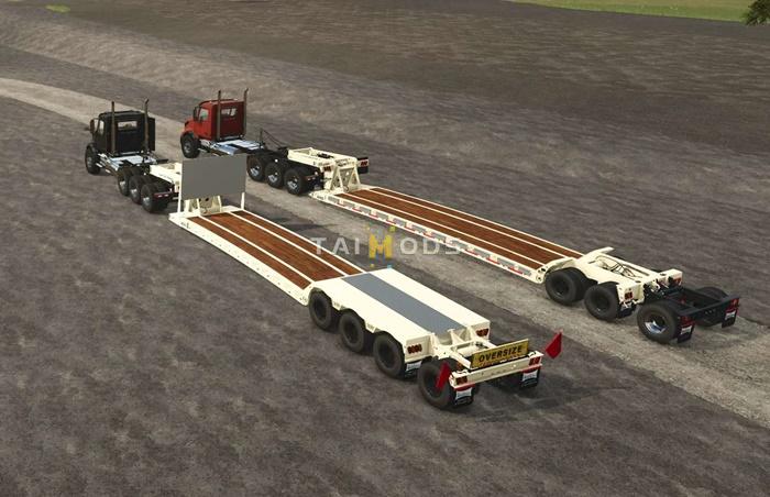FS25 - Landoll 855 Lowboy 55-Ton V1.0 () FS25 - Landoll 855 Lowboy 55-Ton V1.0 ()
